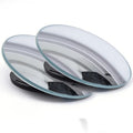 Espelho ajustável de ponto cego para carro, espelho convexo retrovisor auxiliar, espelhos redondos de grande angular para carro reverso, 360 graus, 2pcs